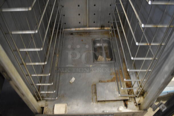 COOL! Metro Model HM2000 Commercial Stainless Steel Floor Style Holding Cabinet On Commercial Casters. 25x32x69. Cannot Test Due To Plug Style - Image 6 of 9