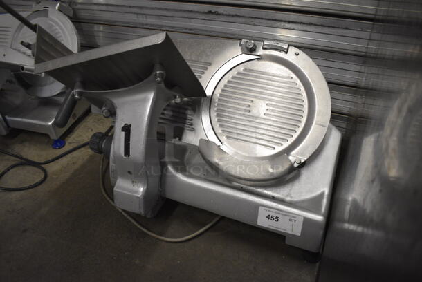 NICE! Hobart Model 2812 Stainless Steel Commercial Countertop Meat Slicer. 115 Volts, 1 Phase. 28x24x24. Tested and Working! - Image 2 of 8