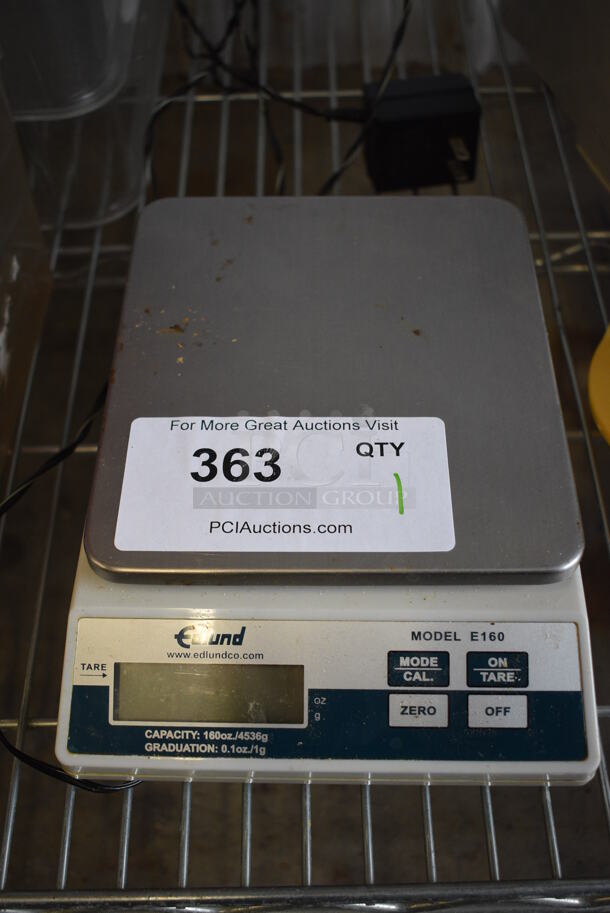 Edlund Model E160 Countertop Food Portioning Scale. 6.5x9x3 - Image 1 of 5