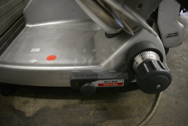 NICE! Hobart Model 2812 Stainless Steel Commercial Countertop Meat Slicer. 115 Volts, 1 Phase. 28x24x24. Tested and Working! - Image 7 of 8