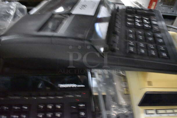 2 Monroe Ultimate Electronic Printing Calculators. 9.5x14x3. 2x Your Bid - Image 3 of 7