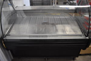 WOW! Commercial Floor Style Deli Display Case on Commercial Casters. 59x39x53. Tested and Does Not Power On