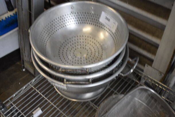 3 Metal Colanders. Includes 18x15x7. 3 Times Your Bid! - Image 2 of 5