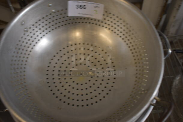 3 Metal Colanders. Includes 18x15x7. 3 Times Your Bid! - Image 3 of 5