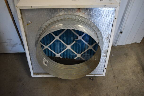 24" Lima 4260FF 24 24 WHT Square Lay-In Filter Grille. 24x24x18 - Image 4 of 4