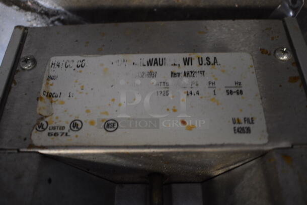 NICE! Hatco Metal Commercial Warming Strip. 1 Phase. 72x6x2.5 - Image 5 of 6