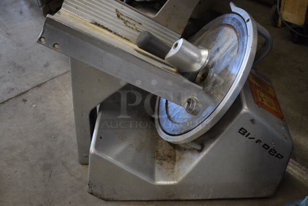 COOL! Bizerba Commercial Metal Countertop Meat Slicer. 24x21x20. Could Not Test - Unit Needs A New Control Panel - Image 4 of 5