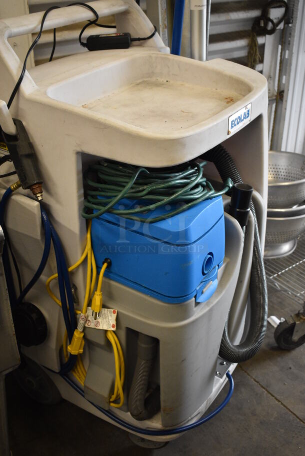 NICE! Ecolab Model Cleaning Caddy Poly Cleaning Machine. 23x23x43 - Image 3 of 6