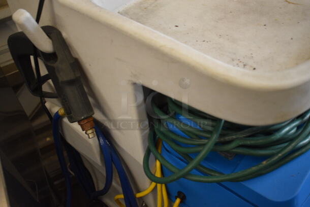 NICE! Ecolab Model Cleaning Caddy Poly Cleaning Machine. 23x23x43 - Image 4 of 6