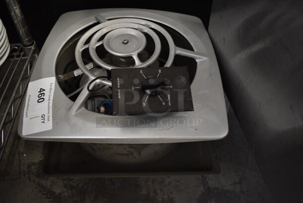 Metal Fan. 13x13x11 - Image 1 of 3