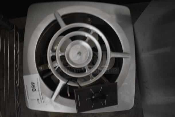 Metal Fan. 13x13x11 - Image 2 of 3