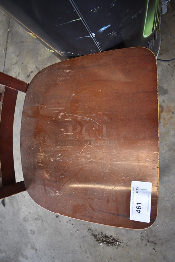Wooden Dining Chair. 19x18x35 - Image 3 of 3