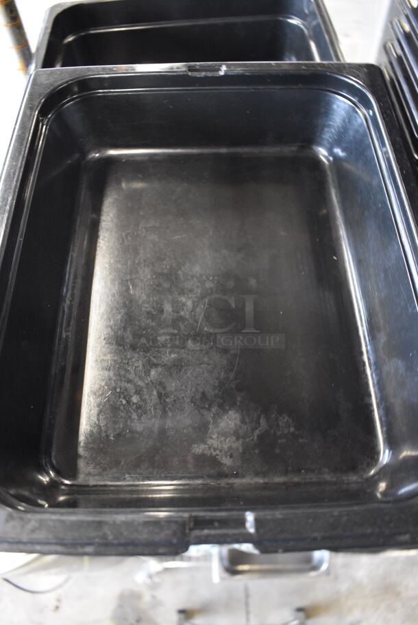 6 Black Poly 1/2 Size Drop In Bins. 1/2x2. 6 Times Your Bid! - Image 4 of 5