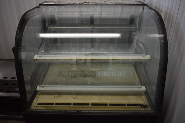 SWEET! Federal Commercial Metal Floor Style Dry Display Case. 36x35x40.5 - Image 1 of 6