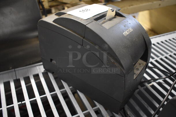 Micros Model M188B Receipt Printer. 6.5x9.5x7 - Image 3 of 4