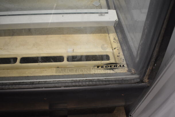 SWEET! Federal Commercial Metal Floor Style Dry Display Case. 36x35x40.5 - Image 3 of 6