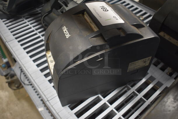 Micros Model M188B Receipt Printer. 6.5x9.5x7 - Image 2 of 4