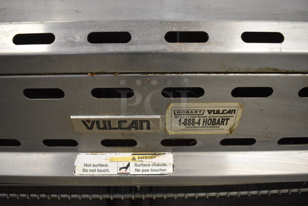 LATE MODEL! AWESOME! Vulcan Stainless Steel Commercial Gas Powered 6' Salamander Cheese Melter. 72x20x22 - Image 3 of 7