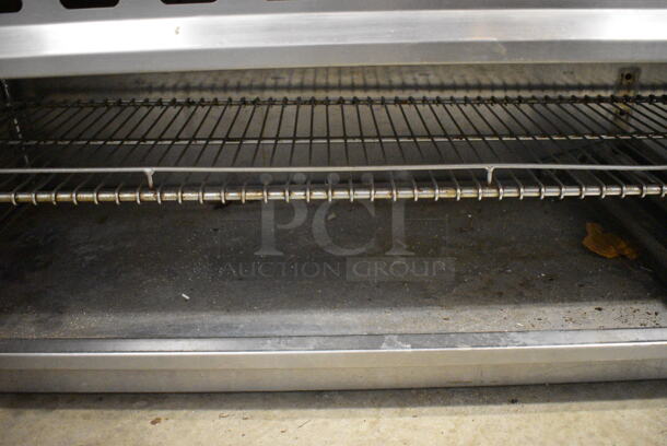 LATE MODEL! AWESOME! Vulcan Stainless Steel Commercial Gas Powered 6' Salamander Cheese Melter. 72x20x22 - Image 4 of 7