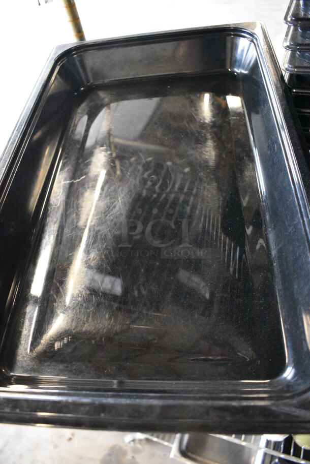 7 Black Poly Full Size Drop In Bins. 1/1x2. 7 Times Your Bid! - Image 3 of 5