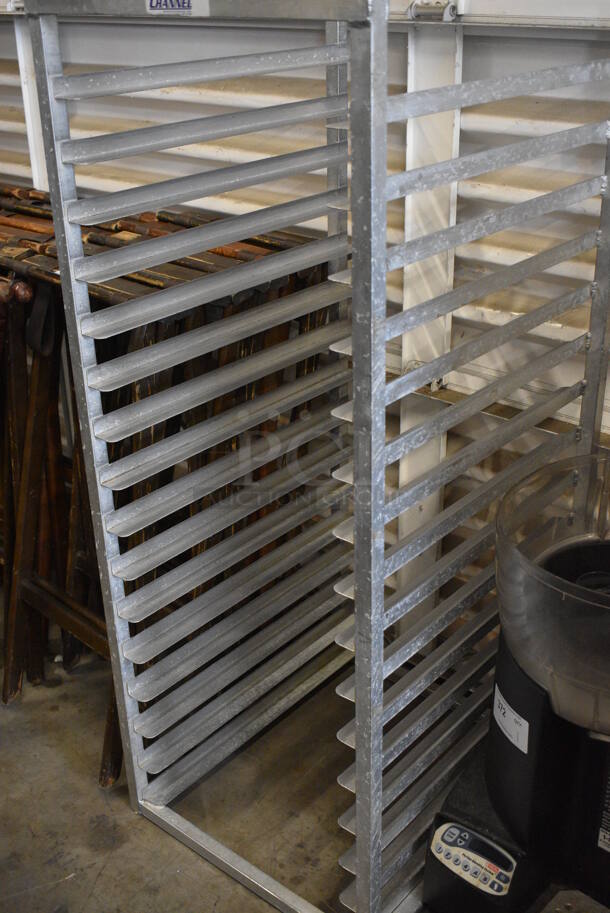 Metal Commercial Pan Rack. 20.5x23x51