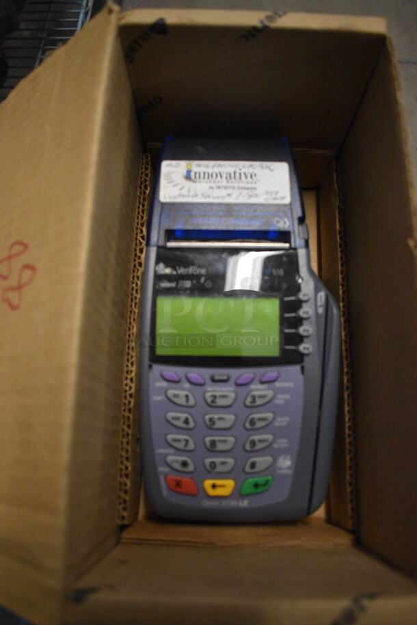 Verifone Omni 3730 Card Reader. 4x3x8