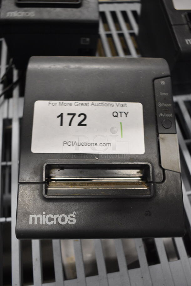 Micros EPSON M244A Receipt Printer. 6x7.5x6.