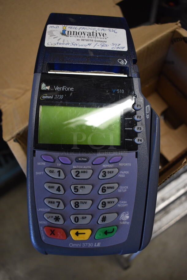 Verifone Omni 3730 Card Reader. 4x3x8 - Image 2 of 3
