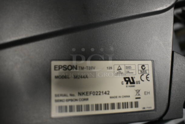 Micros EPSON M244A Receipt Printer. 6x7.5x6. - Image 4 of 4