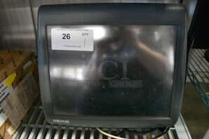 15" Micros POS Screen w/Table Stand