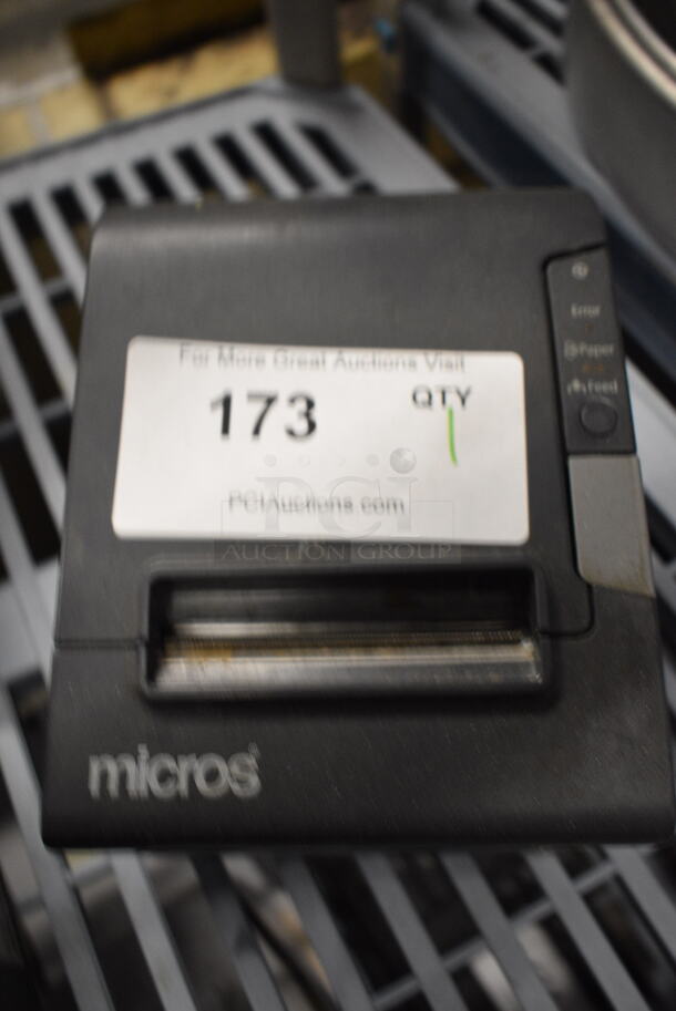 Micros EPSON M244A Receipt Printer. 6x7.5x6.