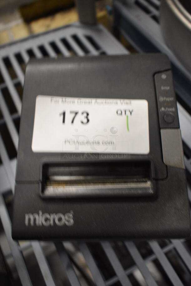 Micros EPSON M244A Receipt Printer. 6x7.5x6. - Image 1 of 4