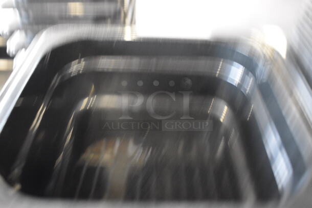 12 Black Poly 1/6 Size Drop In Bins. 1/6x2. 12 Times Your Bid! - Image 3 of 4