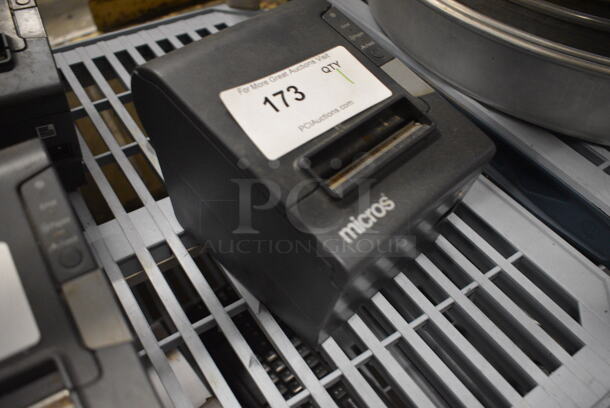 Micros EPSON M244A Receipt Printer. 6x7.5x6. - Image 3 of 4