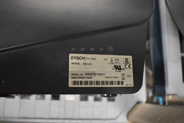 Micros EPSON M244A Receipt Printer. 6x7.5x6. - Image 4 of 4