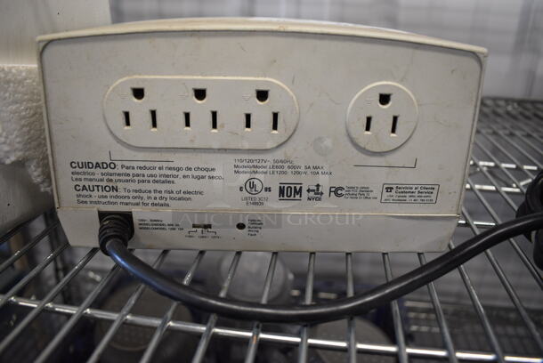APC Line-R 600 Model LE600 Voltage Regulator. 110/120 Volt. 8.5x5.5x4.5 - Image 5 of 6