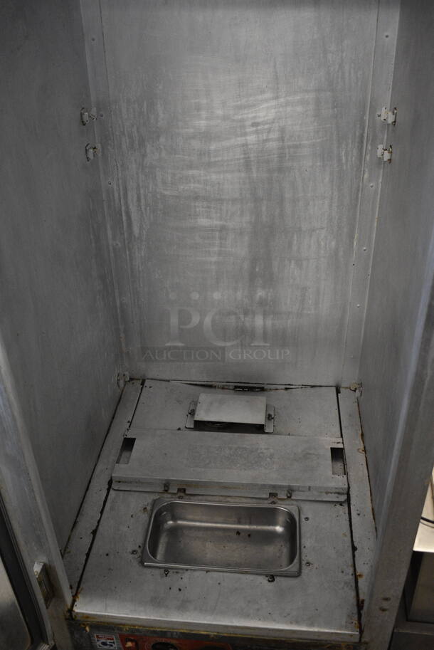 SPLENDID! Metro Model C519-CFC-F Stainless Steel Commercial Proofer and Holding Cabinet Combination Box w/Thermostatic Controls. 25x31x70. Tested and Working! - Image 5 of 8