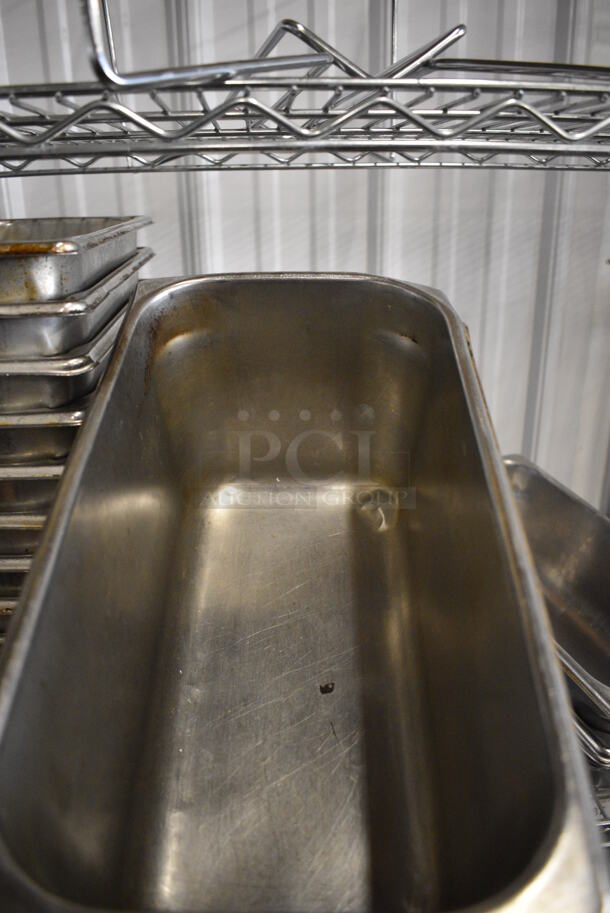10 Stainless Steel 1/3 Size Drop In Bins. 1/3x6. 10 Times Your Bid! - Image 4 of 4