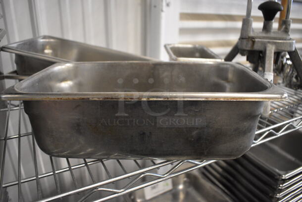 3 Stainless Steel 1/3 Size Drop In Bins. 1/3x2, 1/3x4. 3 Times Your Bid! - Image 4 of 5