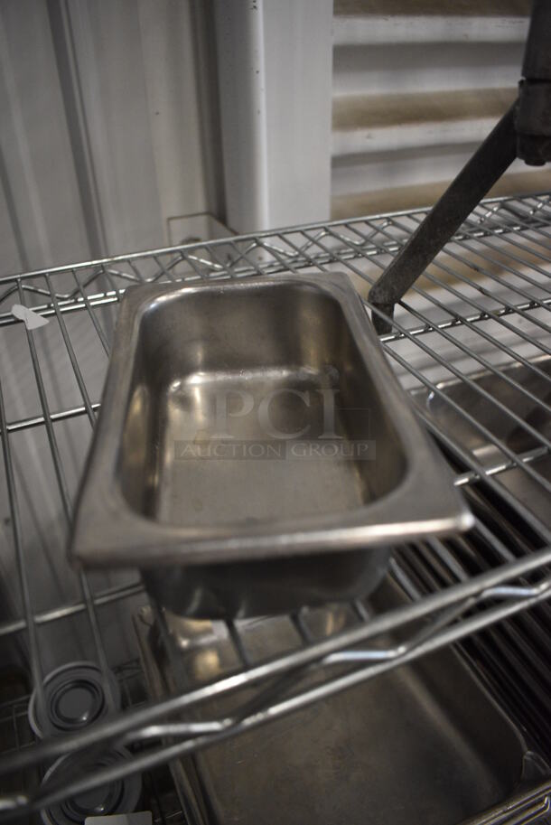 2 Stainless Steel 1/9 Size Drop In Bins. 1/9x2, 1/9x4. 2 Times Your Bid! - Image 2 of 4