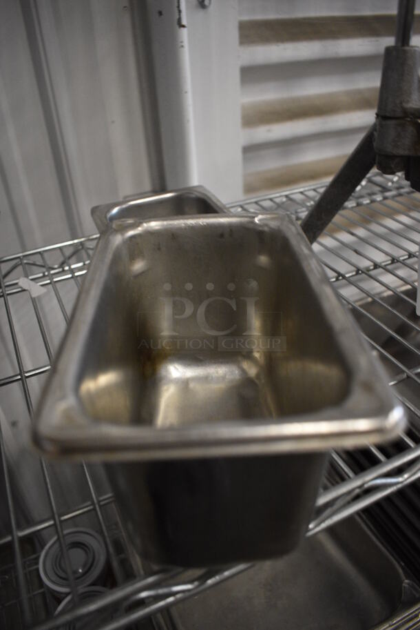 2 Stainless Steel 1/9 Size Drop In Bins. 1/9x2, 1/9x4. 2 Times Your Bid! - Image 3 of 4