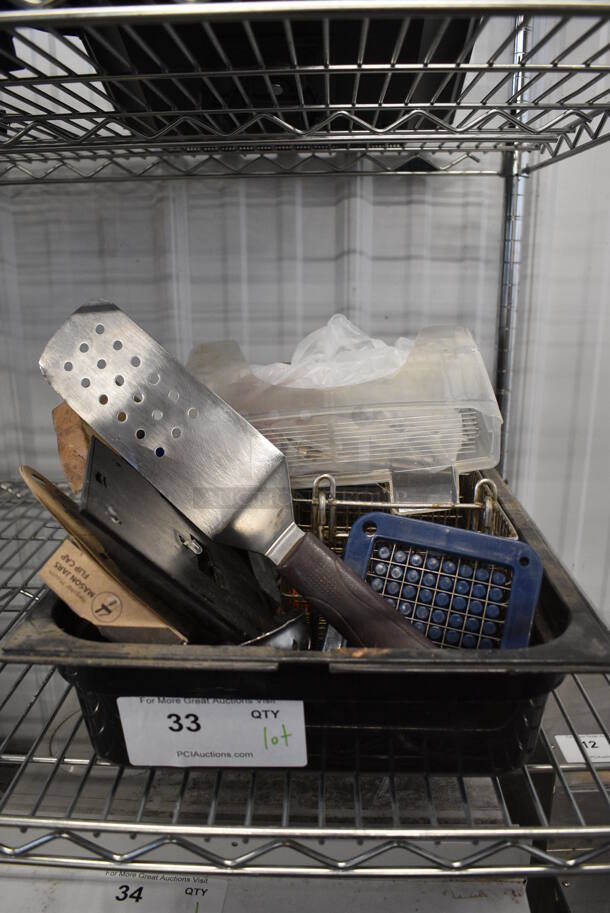 ALL ONE MONEY! Lot Of Various Items Including Kitchen Utensils - Image 1 of 5
