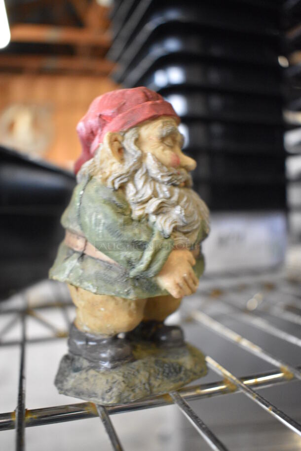 5 Gnome Figurines. 2.5x2x4. 5 Times Your Bid! - Image 3 of 4