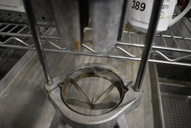 Sysco Metal Commercial Countertop Wedger. 8x8x20  - Image 4 of 5