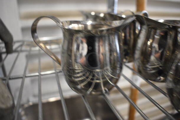 7 Metal Pitchers. 4x2.5x3. 7 Times Your Bid! - Image 2 of 4