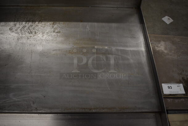 SUPER! MagiKitch'n Stainless Steel Commercial Countertop Gas Powered Chrome Top Flat Top Griddle. 48x31x19 - Image 8 of 8