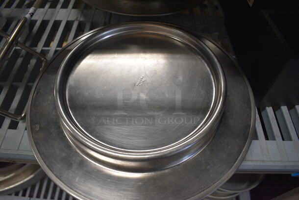 5 Metal Round Cake Stands. 12.5x12.5x1.5. 5 Times Your Bid! - Image 2 of 7