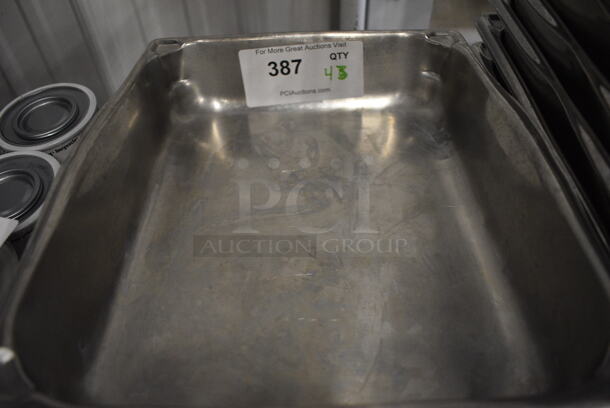 4 Stainless Steel 1/2 Size Drop In Bins. 1/2x2. 4 Times Your Bid! - Image 3 of 5
