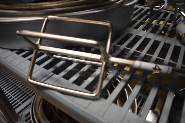 Metal Mixing Paddle / Whisk. 5x5x23.5 - Image 2 of 3