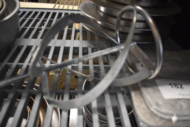 Metal Mixing Paddle / Whisk. 5.5x5.5x19 - Image 2 of 5